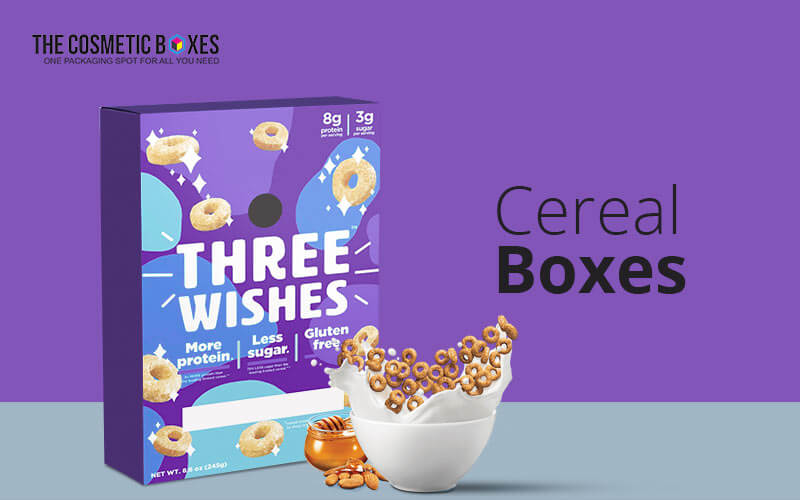 custom printed Cereal Packaging Boxes