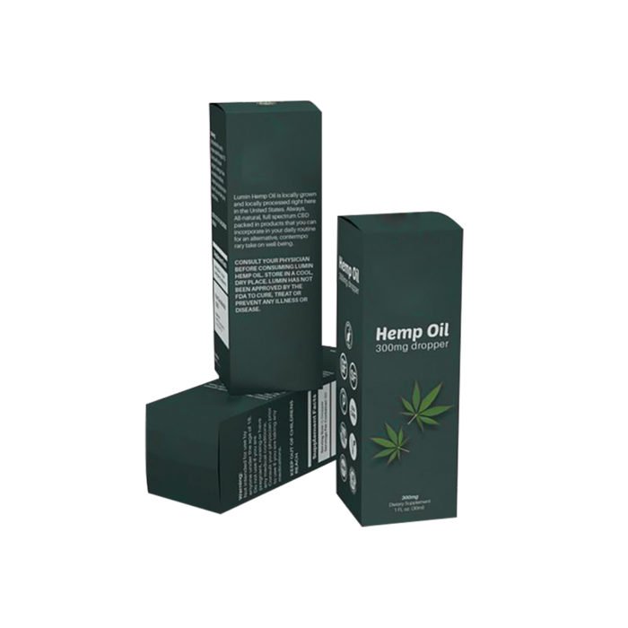 hemp packaging boxes